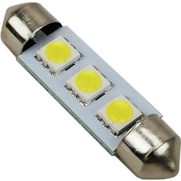 

Лампа Tempest LED cофитные C5W 12V T11x41-S8.5 (3SMD, 5050) Warm White (4905973806)