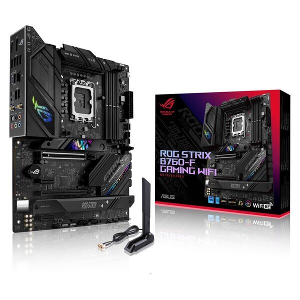 

Материнcкая плата ASUS ROG STRIX B760-F GAMING WIFI s1700 (90MB1CT0-M1EAY0)