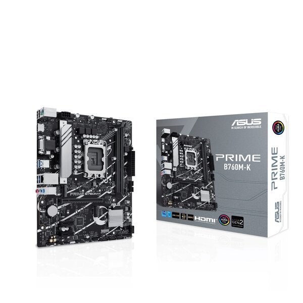 Материнcкая плата ASUS PRIME B760M-K s1700 (90MB1FI0-M1EAY0)