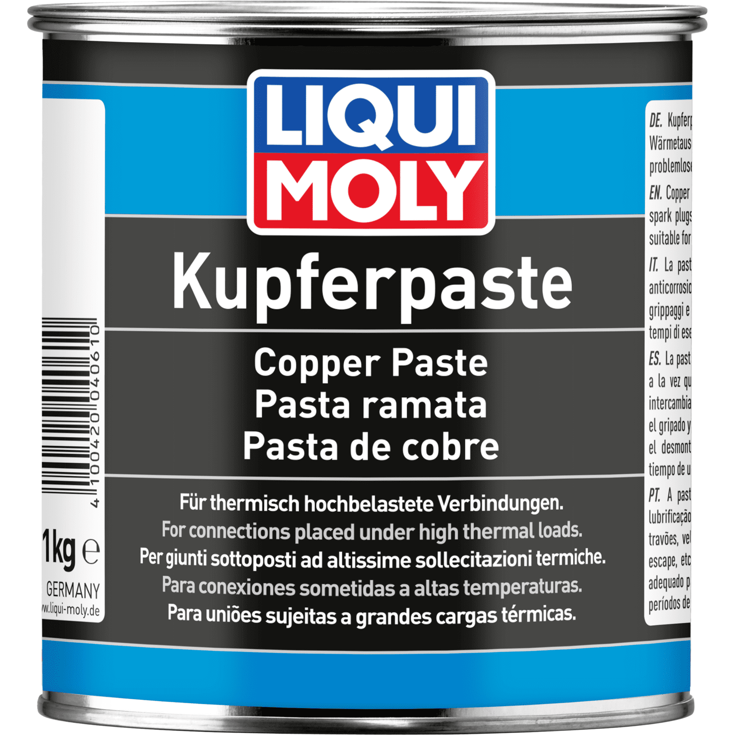 Паста Liqui Moly медная Kupfer-Paste 1кг (4100420040610) фото 
