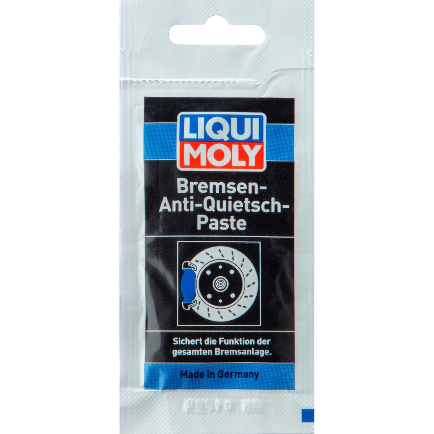 Масло Liqui Moly синтетическое для тормозной системы Bremsen-Anti-Quietsch-Paste 0,01кг (4100420075858) фото 