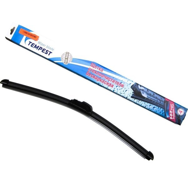 

Щетка стеклоочистителя Tempest бескаркасная 17"/425мм (4 коннектора) (4905868013) (TPS-17FL)