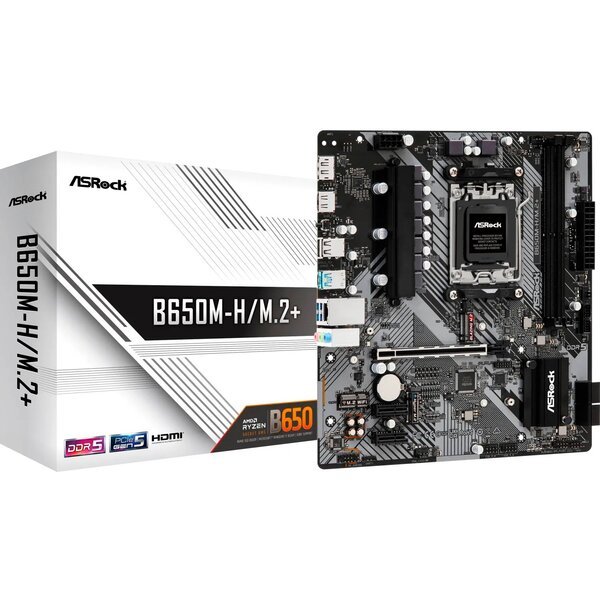 Материнская плата ASRock B650M-H/M.2+