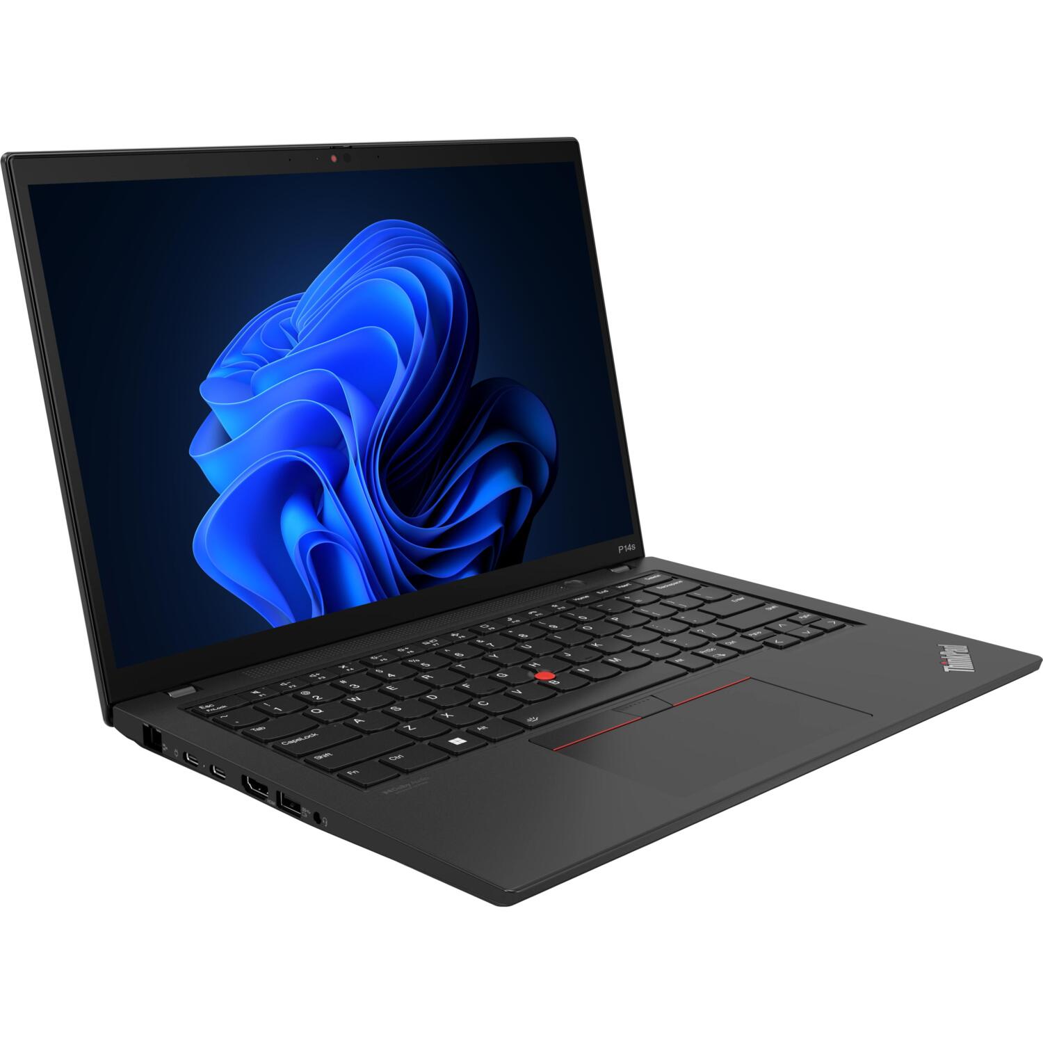 Ноутбук LENOVO ThinkPad P14s Gen 4 Villi Black (21HF001ARA) фото