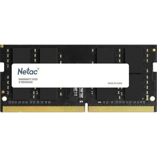 

Память ноутбука Netac DDR4 8GB 3200 (NTBSD4N32SP-08)