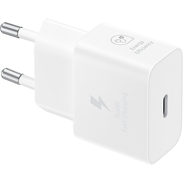 

Сетевое зарядное устройство Samsung 25W Power Adapter (w C to C Cable) White (EP-T2510XWEGEU)