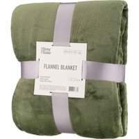 Плед Ardesto Flannel, 200x220 см, 100% полиэстер, зеленый (ART0212SB)