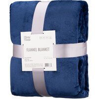 Плед Ardesto Flannel, 200x220 см, 100% полиэстер, синий (ART0214SB)