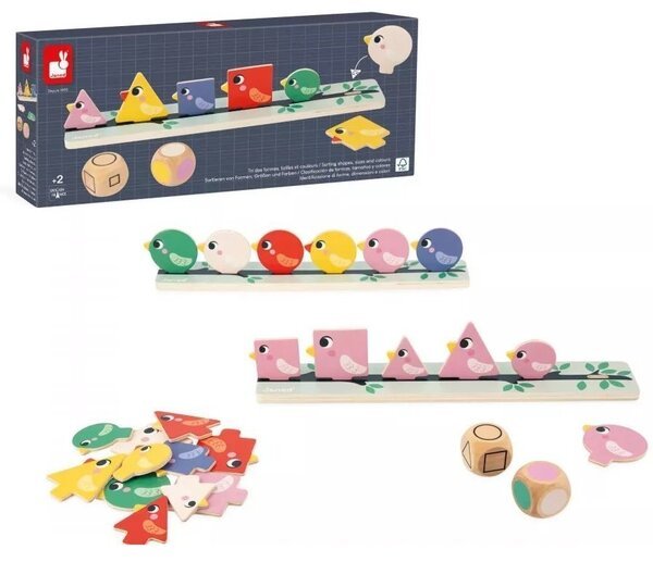 

Развивающая игра Janod Птицы