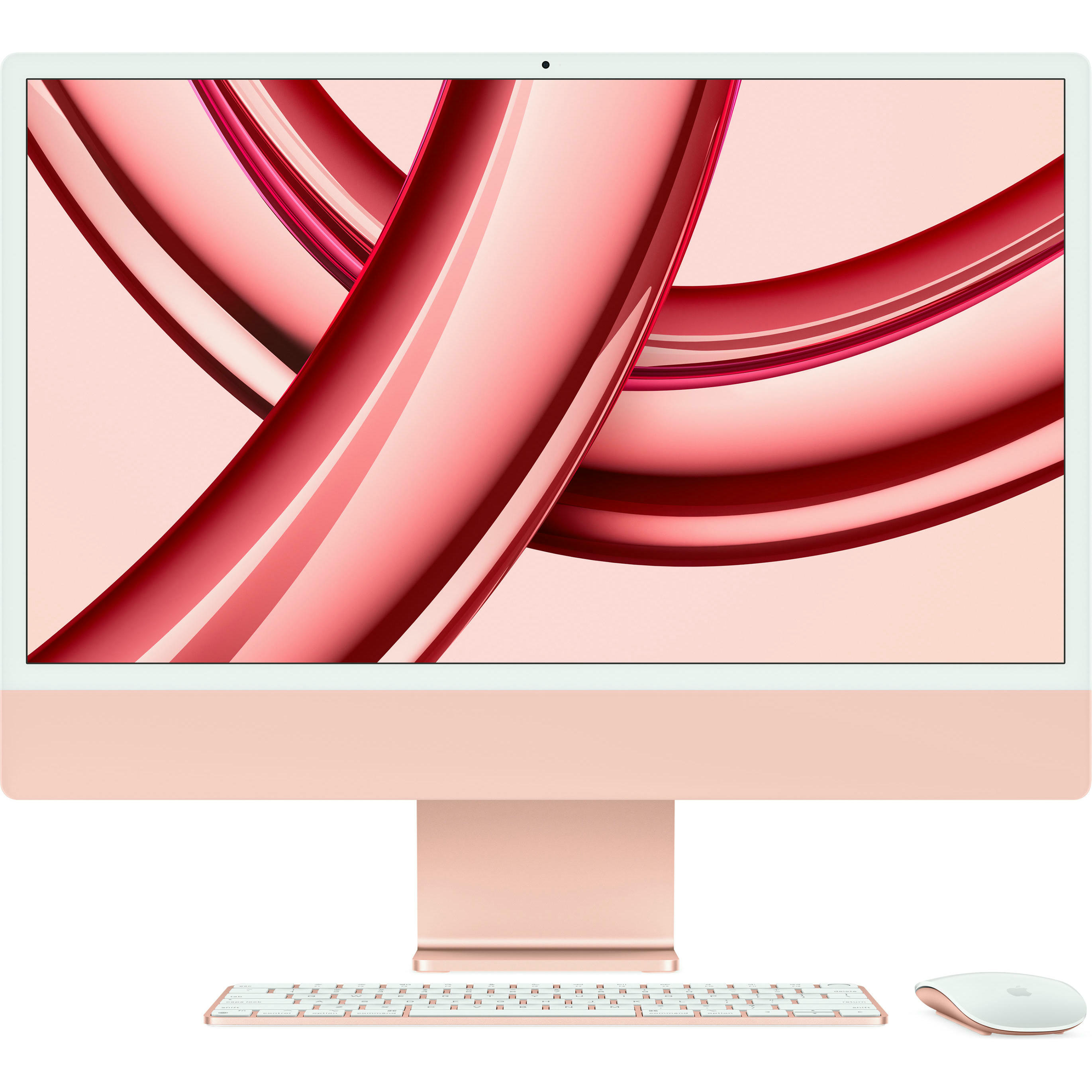 Моноблок Apple iMac 24" Retina 4.5K M3 256GB 10GPU Pink (MQRT3UA/A)фото1