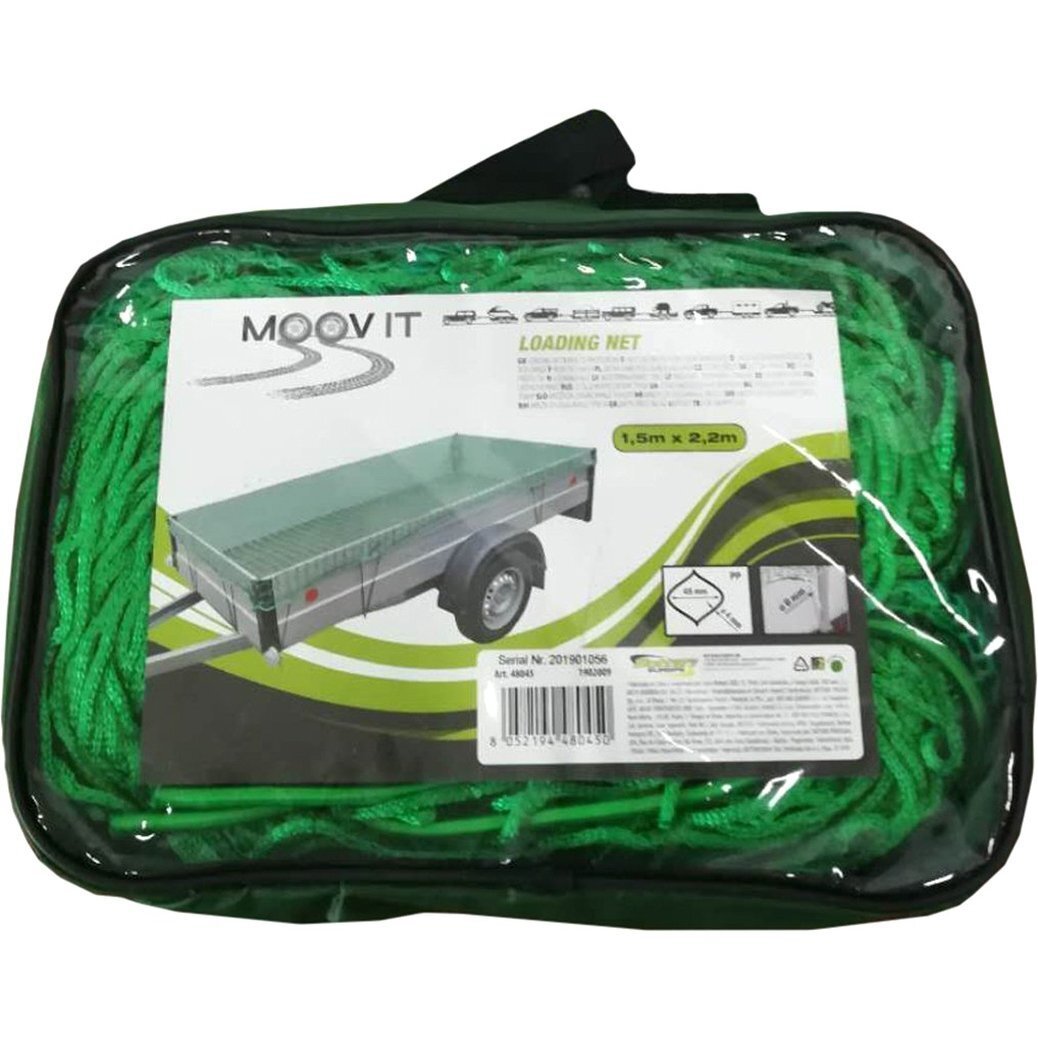 Сітка MOOVIT захисна на причіп 1.5х2.2м Moovit (48045-IS)фото1
