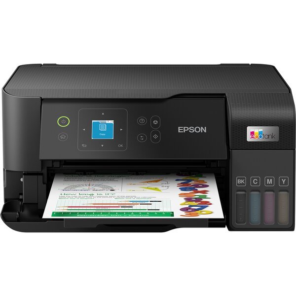 Акція на МФУ струйное Epson EcoTank L3560 c WI-FI (C11CK58404) від MOYO