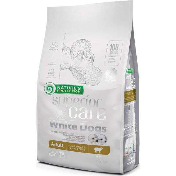 Сухой корм для мелких пород собак с белой шерстью Nature's Protection Superior Care 10 кг