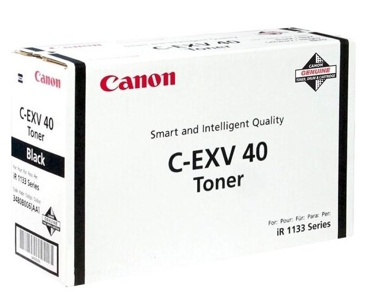 Картридж лазерный CANON C-EXV40 Black iR11XX series (3480B006) фото 