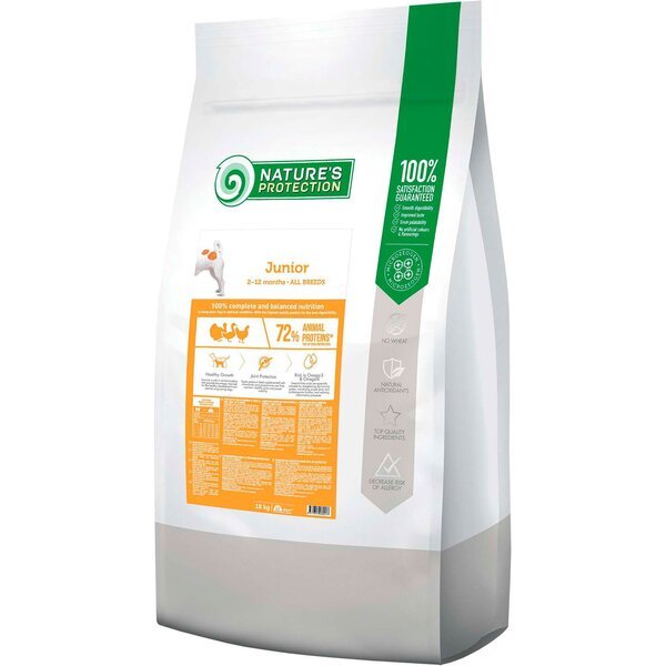 

Сухой корм для щенков Nature's Protection Junior All Breeds 18 кг