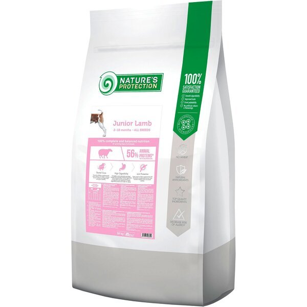 

Сухой корм для щенков Nature's Protection Junior Lamb All Breeds 18 кг