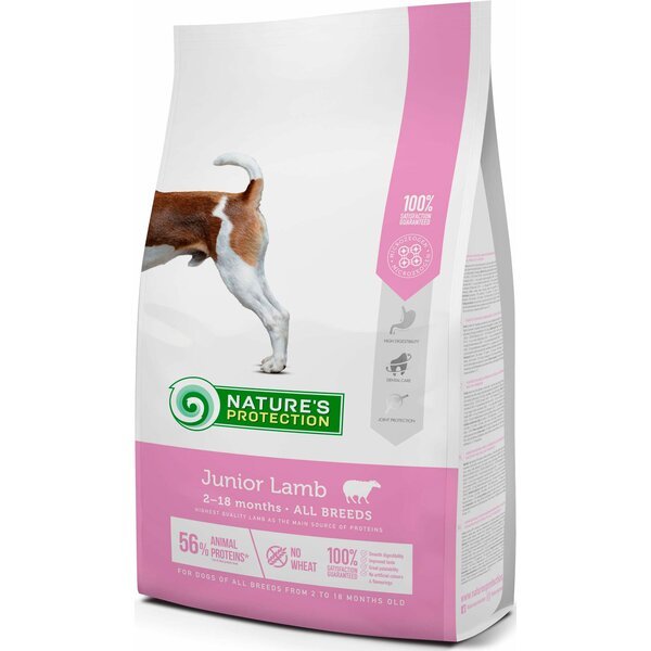 

Сухой корм для щенков Nature's Protection Junior Lamb All Breeds 7.5 кг