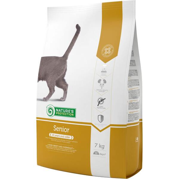 

Сухой корм для пожилых котов Nature's Protection Senior 7 кг