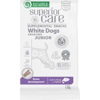 Беззернові ласощі для собак з білою шерстю Nature`s Protection Superior Care Brain Development 110 г