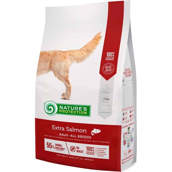 

Сухой корм для собак Nature's Protection Extra Salmon Adult All Breeds 12 кг