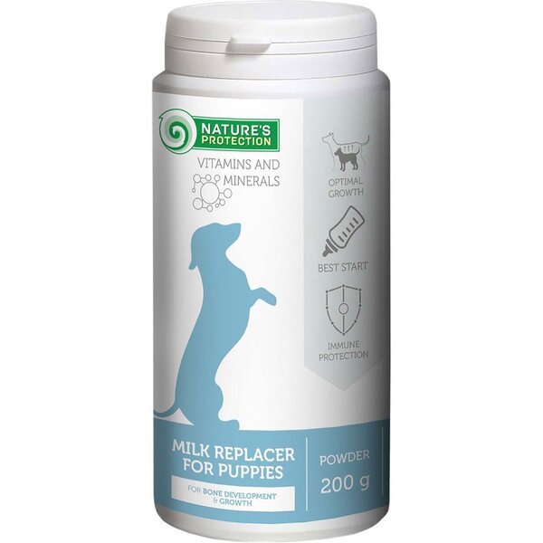 Заменитель молока для щенков Nature's Protection Puppy-milk 200 г