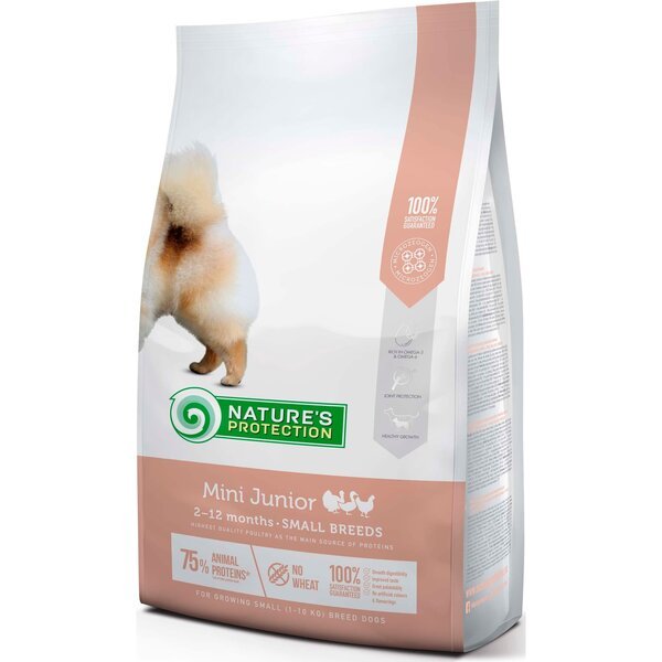 Сухой корм для щенков Nature's Protection Mini Junior Small Breeds 2 кг