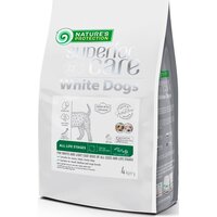 Сухой корм для собак с белой шерстью Nature's Protection Superior Care с белком насекомых 4 кг