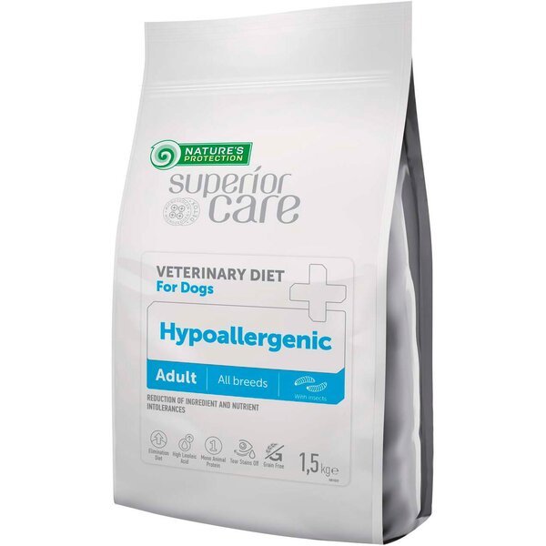 Ветеринарный диетический корм для собак Nature's Protection Superior Care Veterinary Diet Hypoallergenic Insect 1.5 кг