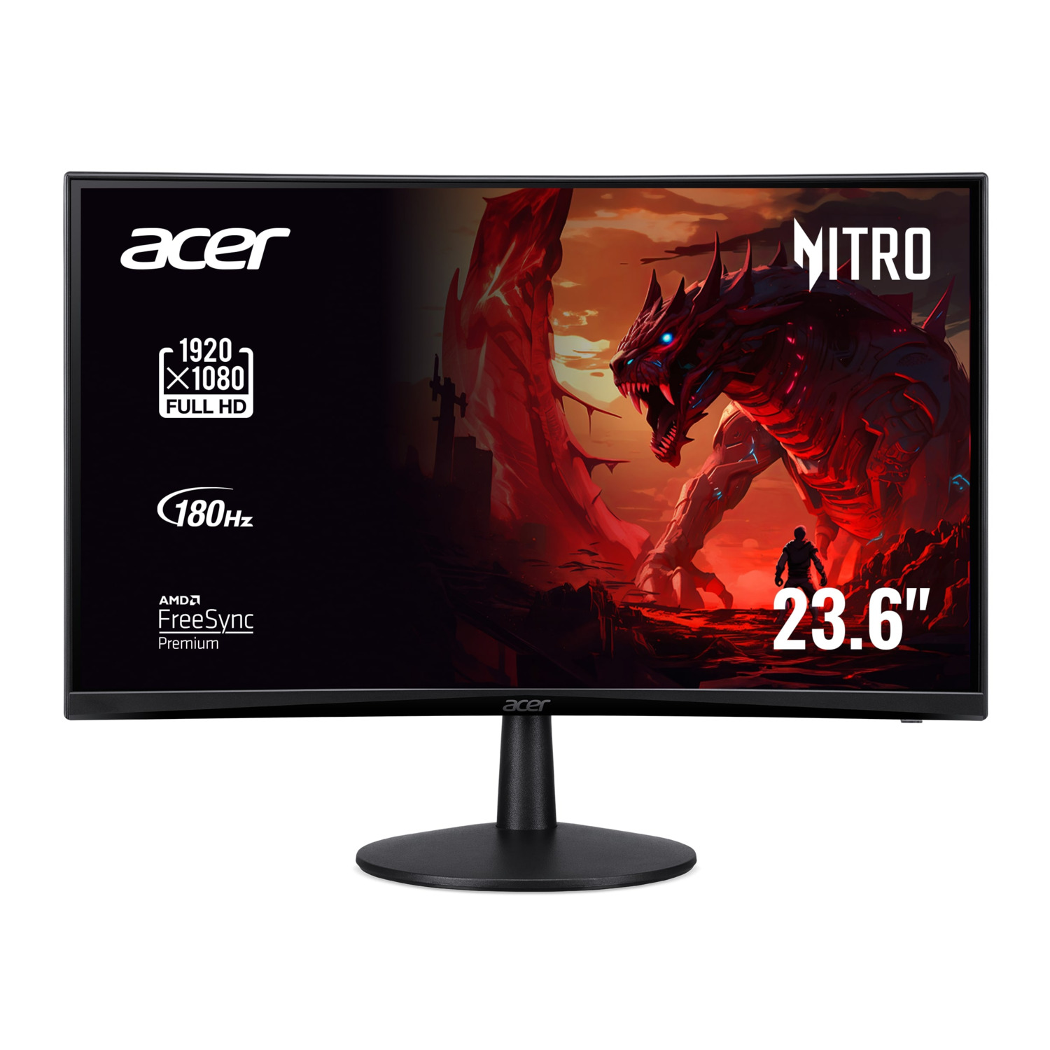 Монитор 23.6" ACER ED240QS3bmiipx (UM.UE0EE.301) фото