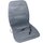 Накидка на сидіння Lavita з підігрівом сіра 60Вт/12В (LA_140401GR)
