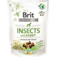 Ласощі для собак Brit Care для імунітету, комахи, кролик та фенхель, 200 г