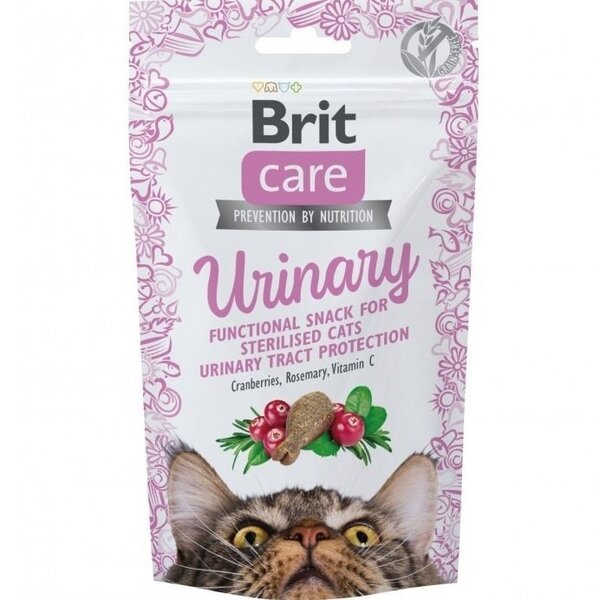 

Лакомства для кошек Brit Care Urinary с индейкой, 50 г