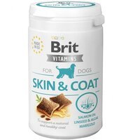 Вітаміни для собак Brit Vitamins Skin and Coat для шкіри та шерсті, 150 г