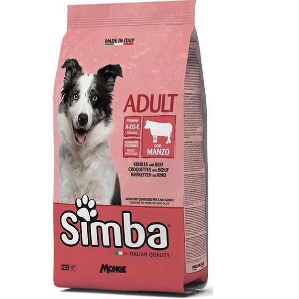 

Сухой корм для собак Simba Dog говядина 4 кг