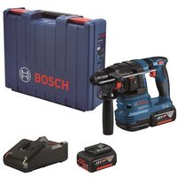Перфоратор Bosch GBH 185-LI, аккумуляторный, 18В, SDS-Plus, 1.9Дж, бесщеточный, 2х4.0Ah (0.611.924.021)