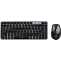 Беспроводной комплект мышь+клавиатура 2E MK430 WL BT EN/UKR Grey (2E-MK430WBGR_UA)