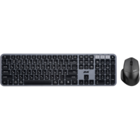 Беспроводной комплект мышь+клавиатура 2E MK440 WL BT EN/UKR Grey (2E-MK440WBGR_UA)