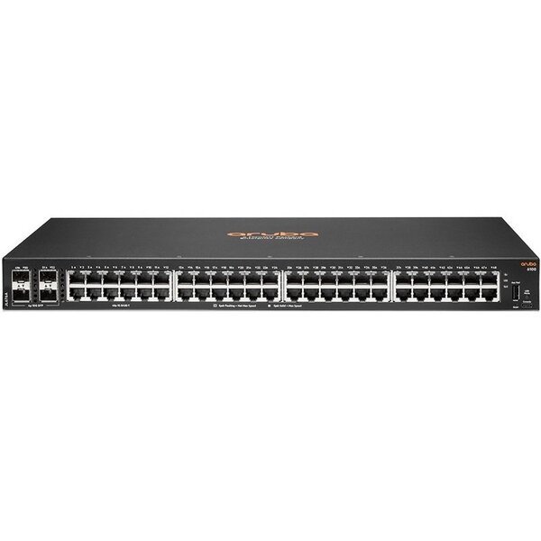 Коммутатор HP Aruba 6100 48xGE 4x1/10GE SFP Ports (JL676A)