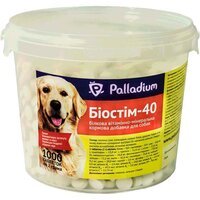 Кормова добавка Palladium Біостім-40 для собак 1000 таблеток