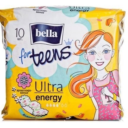 Прокладки гігієнічні Bella for Teens Ultra Energy 10штфото