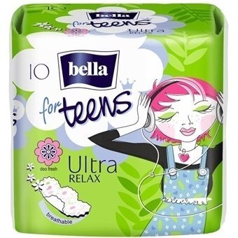 

Прокладки гигиенические Bella for Teens Ultra Relax 10шт