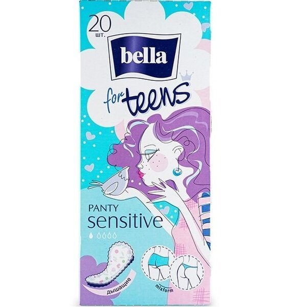 

Прокладки гигиенические Bella Panty for Teens Sensitive 20шт