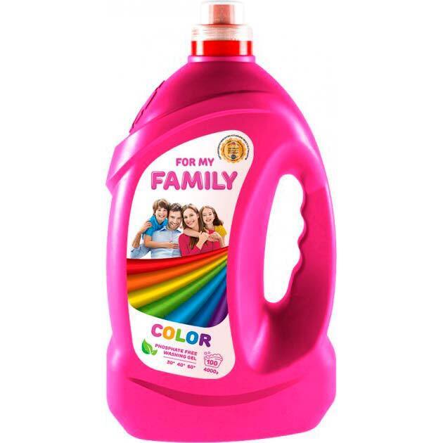Гель для прання Family Color 4000гфото