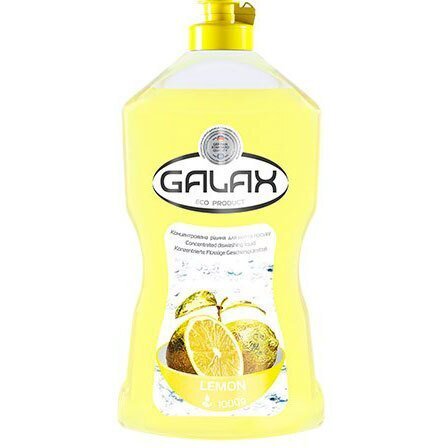 Средство для мытья посуды концентрированное Galax Лимон 1000г фото 