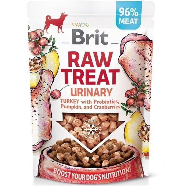 

Лакомства Brit Raw Treat Urinary Freeze-dried для собак индейка 40г