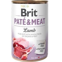Корм для собак Brit Paté & Meat со вкусом ягнятины и курицы 400 г