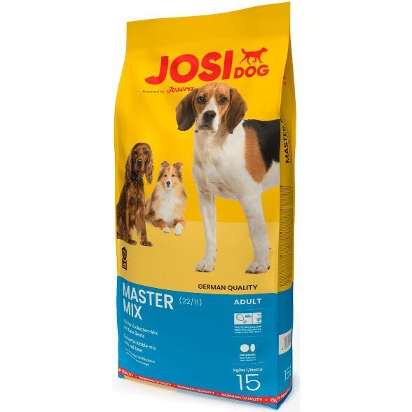 

Сухой корм для дорослих собак JosiDog Master Mix Adult с мясом птицы 15 кг