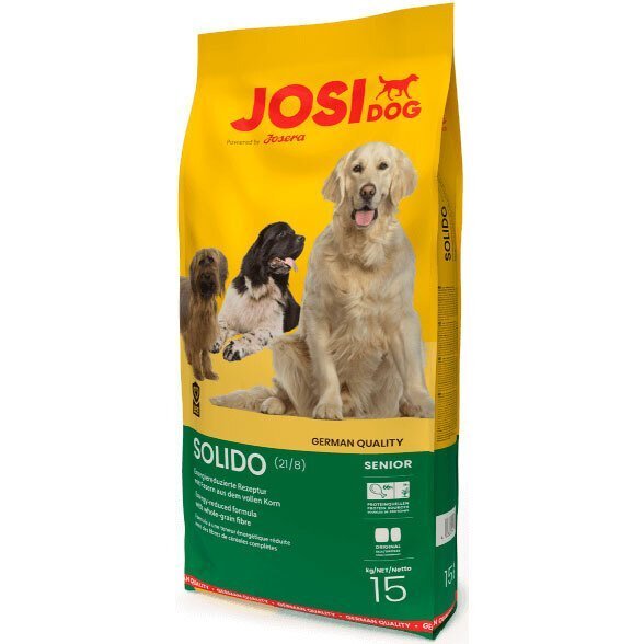 Сухий корм для собак JosiDog Solido 15 кгфото