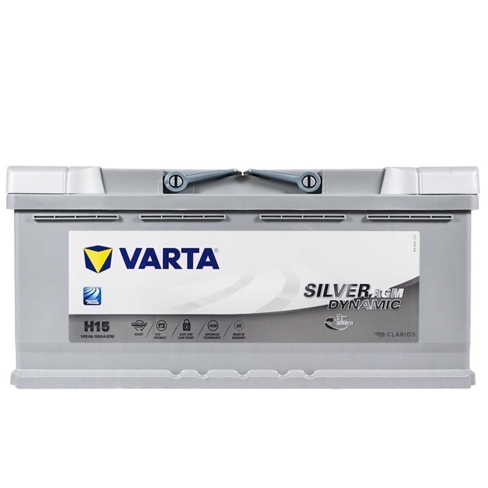 Автомобільний акумулятор Varta 105Ah-12v Start-Stop Plus AGM, R+, EN950 (5237301332) (605 901 095)фото