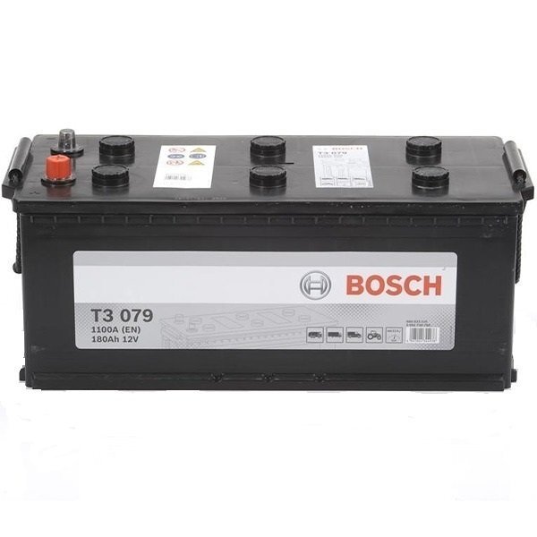 Автомобильный аккумулятор Bosch 180Ah-12v (T3079), прям., EN1100 (5237808867) фото 